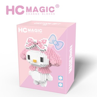 เลโก้ ตัวต่อ นาโน Nanoblock Microblock นาโน ไมโคร บล็อก HC MAGIC 6019 มายเมโลดี้ My Melody