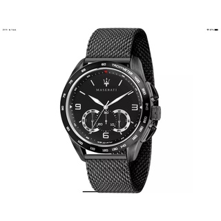 นาฬิกา MASERATI MENS R8873612031 TRAGUARDO QUARTZ CHRONOGRAPH พร้อมกล่อง (ใหม่)