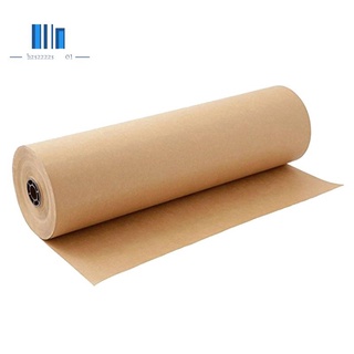 30 Meters Brown Kraft Wrapping Paper Roll for Wedding Birthday Party Gift Wrapping Parcel Packing Art Craft