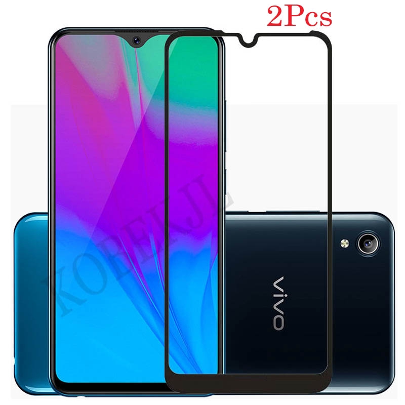Vivo Y91C คุณภาพสูงกระจกนิรภัยคลุมทั้งหมดฟิล์ม Vivo Y91C Y91 C VivoY91C ป้องกันหน้าจอ