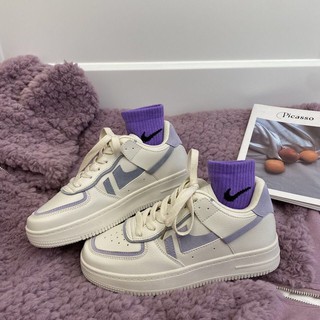 ✸✙Little White Shoes 2021 Spring and Autumn New Student Korean Board Shoes ins Street Style Fashion Shoes Casual Sports