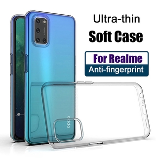 เคสใส ใช้สำหรับ Realme Narzo 50 50A Prime 20 X7 X2 X50 GT Neo 3T 3 2 GT2 Pro XT Q 5G 4G 2022