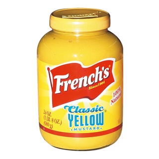 โปรโมชัน! เฟร้นซ์ มัสตาร์ดครีม 680 กรัม Frenchs Classic Yellow Mustard 680 g