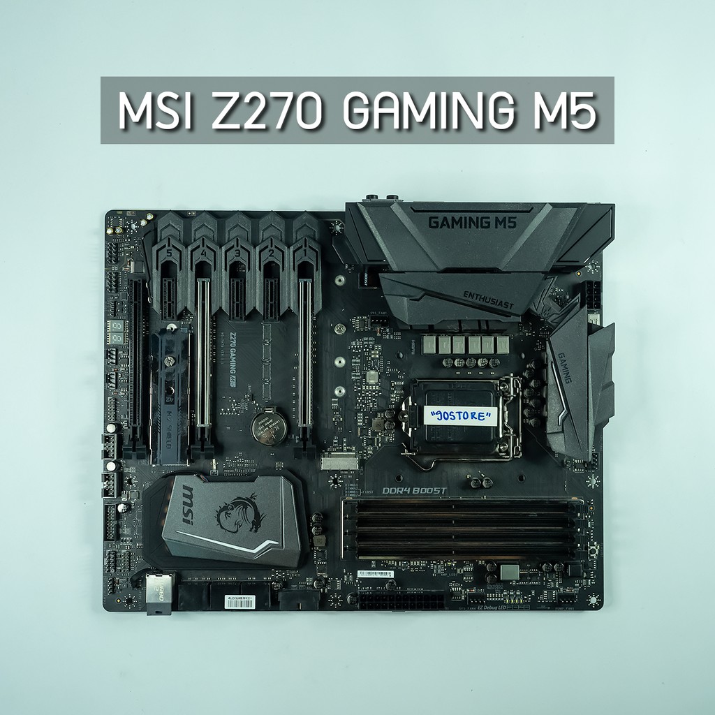 เมนบอร์ด MSI Z270 GAMING M5 LGA1151