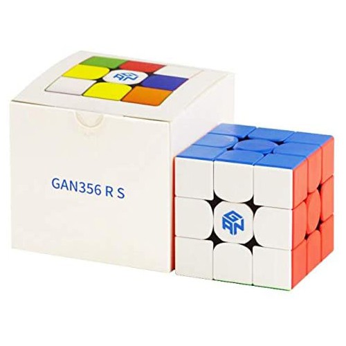 รูบิค 3x3 รูบิค ของแท้ อย่างดี rubik 3x3 rubiks race Gan 356 RS 3x3 stickerelss 