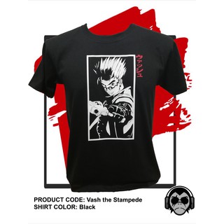 VASH เสื้ออะนิเมะสามปืน STAMPEDE แรงบันดาลใจ xpx