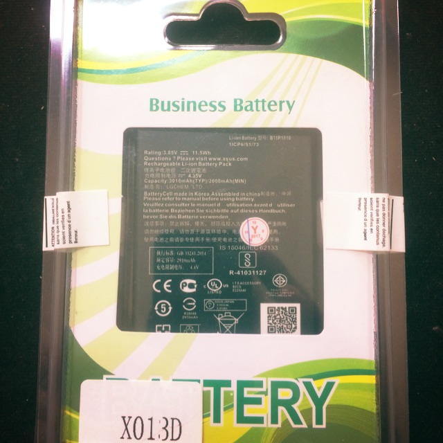 แบตเตอรี่ ASUS Zenfone go 5.5(x013d)(zb551kl)3010mAh