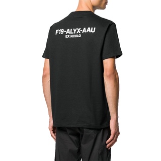 เสื้อยืดแขนสั้น พิมพ์ลาย 1017 ALYX 9SM F19 AUU NIHLIO แฟชั่นฤดูร้อน สําหรับผู้ชาย