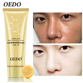 OEDO โฟมล้างหน้า กรดอะมิโน ควบคุมความมัน ให้ความชุ่มชื้น ขาวสว่าง Amino Acid Bubble Moisturizing Cleanser รหัส 6038