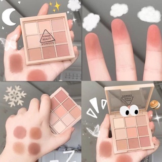 ใหม่อายแชโดว์พาเลท 9 สี Naked Milk ราคาถูกสําหรับมือใหม่