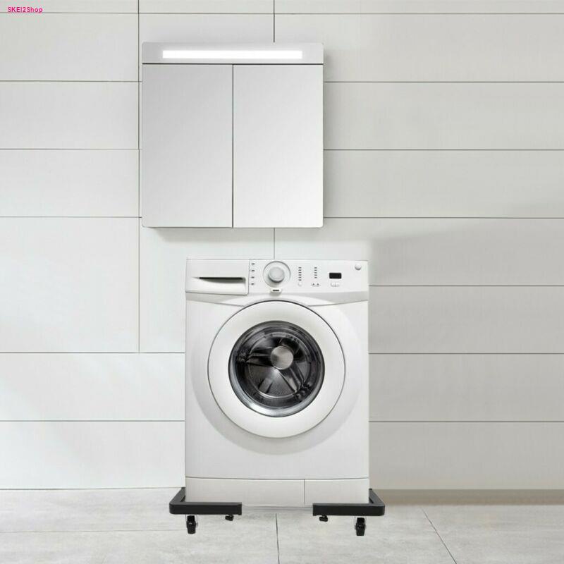 ฐานรองตู้เย็น ฐานรองเครื่องซักผ้า ฐานรองเครื่องใช้ไฟฟ้า แข็งแรงรับน้ำหนักได้ ถึง 138kg หมุนได้ 360 องศา 56x56 CM.