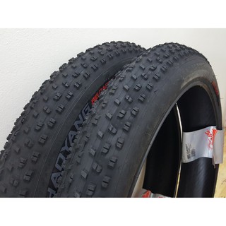 ยางรถจักรยาน เสือภูเขา FAT BIKE CHAOYANG  ขนาด 20/26x4.0 ขอบลวด แพคคู่(2เส้น)