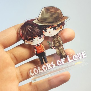 [Pre Order] สแตนดี้อะคริลิก COLORS OF LOVE (สีเขียว) แบบไปรษณีย์