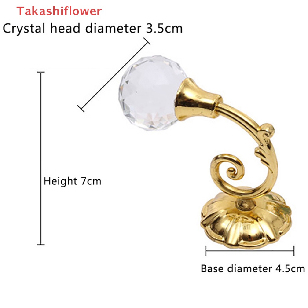 แนะนำ ผ้าม่าน (Takashiflower) ตะขอโลหะคริสตัล สําหรับแขวนผ้าม่าน 2 ชิ้น ราคาพิเศษ มีเก็บเงินปลายทาง