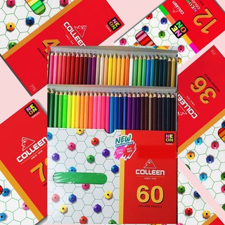 ราคาสีไม้ colleen ด้ามยาว 24 / 36 / 48 / 60 / 72 สี No.775 Colleen คลอรีน (ขอบิลเบิกได้)