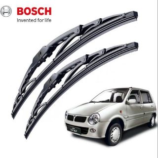 Bosch ที่ปัดน้ําฝน perodua kancil 16 นิ้ว + 18 นิ้ว (1 ชุด 2 ชิ้น)