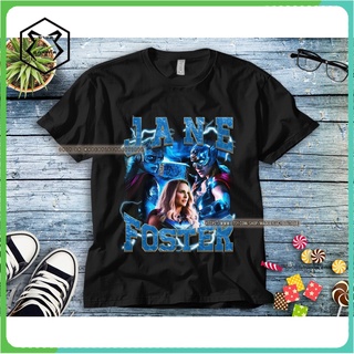 เสื้อยืด พิมพ์ลายโปสเตอร์ Marvel Jane Foster Portrait Thor Love And Thunder สําหรับผู้ชาย