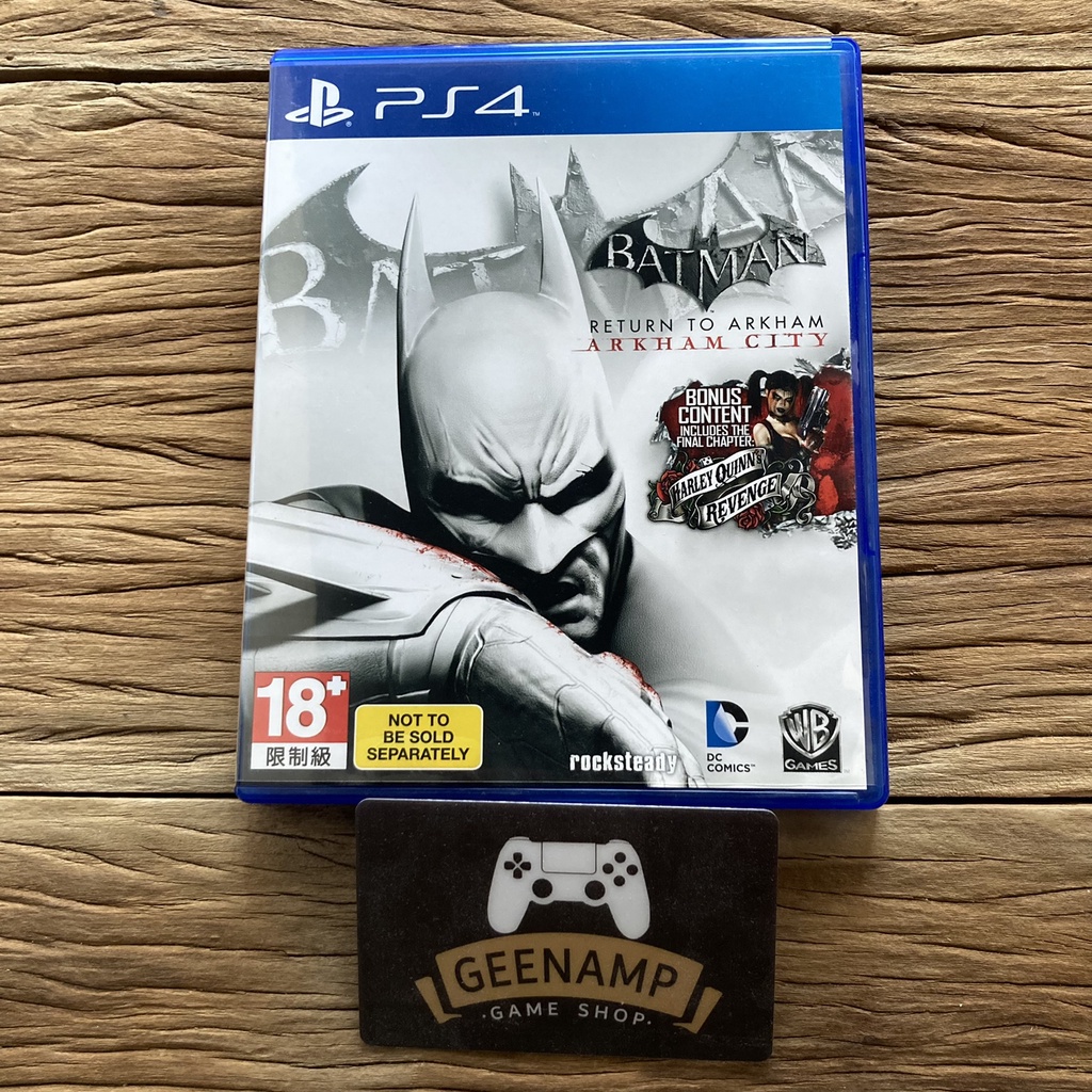 PS4 [มือ2] Batman : Return to Arkham : Arkham city (R3/ASIA) # Bat man