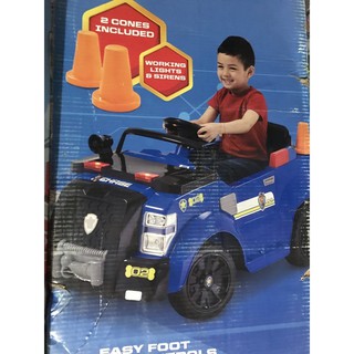 Nickelodeons PAW Patrol Chase Police Cruiser, 6-Volt Ride-On Toy by Kid Trax