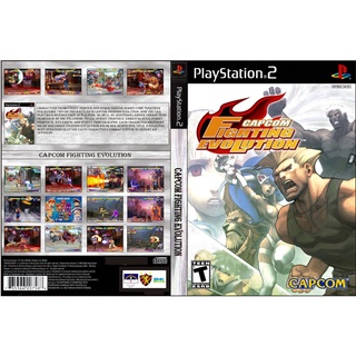 แผ่นเกมส์ PS2 Capcom Fighting Evolution   คุณภาพ ส่งไว (DVD)