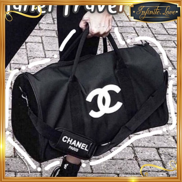 ✈airplain กระเป๋าถือเดินทาง Chanel Travel Bag ขนาดใบใหญ่ จุใจ ใส่ของได้เยอะ✈*พร้อมส่ง*
