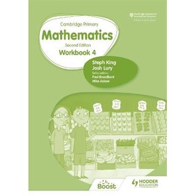 Cambridge PRIMARY MATHEMATICS WORKBOOK 4 SECOND EDITION - 9781398301207 - Hodder EDUCATION -