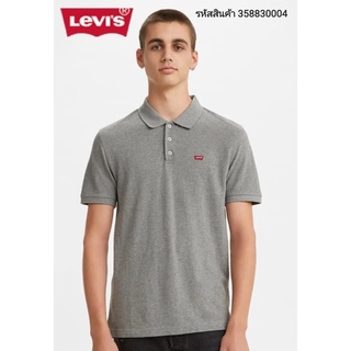 Levis® เสื้อ โปโลผู้ชาย สีเทา