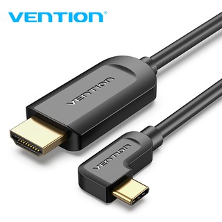 Vention สายอะเเดปเตอร์USB C เป็น HDMI Cable 4K@60Hz HDMI สำหรับ 2018 Galaxy S10 CGV