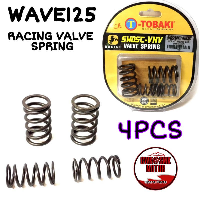 WAVE125 RACING VALVE SPRING TOBAKI(4PCS)