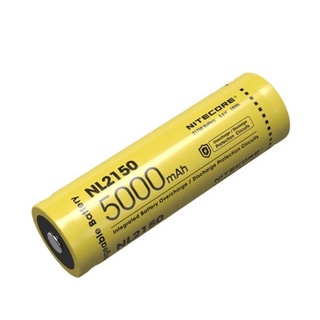 ถ่านไฟฉายNitecore NL2150 21700 5000mAh 3.6V ของแท้