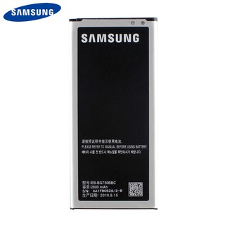 แบตเตอรี่ Samsung Original EB-EB-BG750BBC EB-BG750BBE สำหรับ Samsung GALAXY MEGA 2 G7508Q G750F Galaxy รอบ G910S 2800mAh