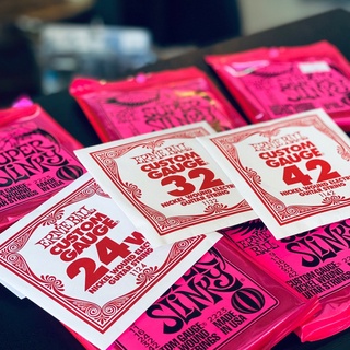 Ernie ball / Gibson ของแท้ USA ❗❗ สายแยกกีต้าร์ไฟฟ้า ชุดเบอร์ 9 ถึง 42  สายแยก สายสำรอง กีต้าร์ไฟฟ้า สายกีต้าร์ สายไฟฟ้า