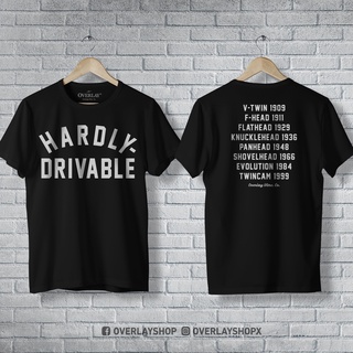 เสื้อยืด HARDLY-DRIVABLE TEE