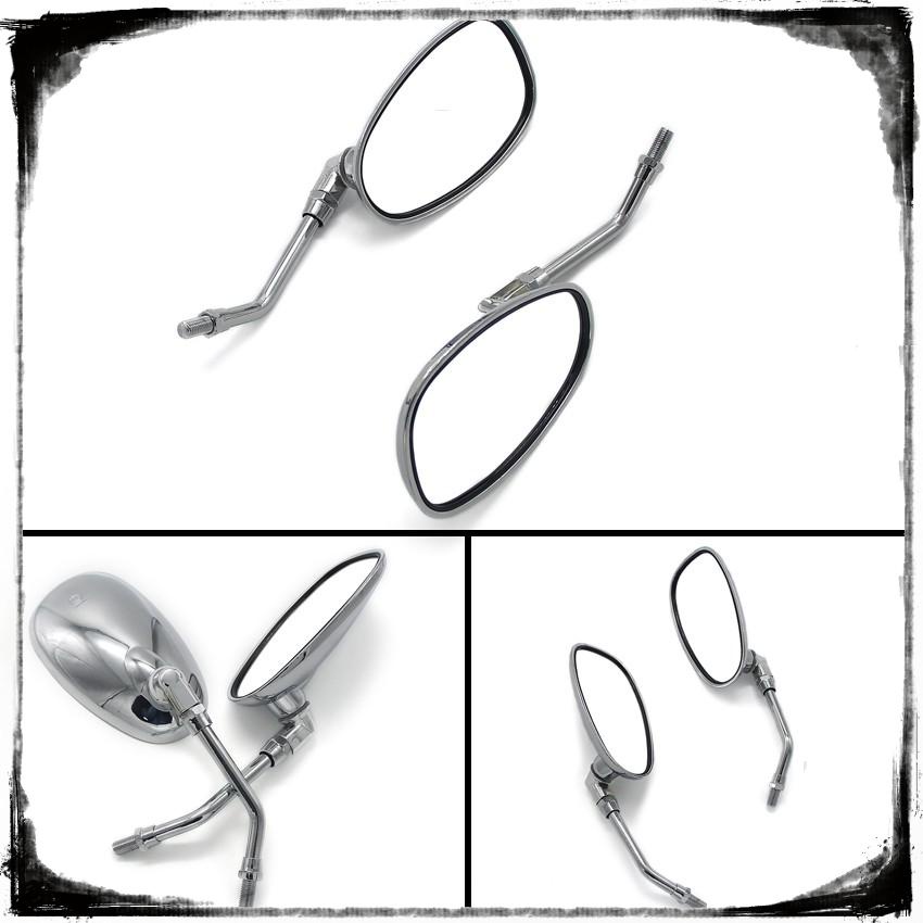 กระจกมองข้างรถจักรยานยนต์สําหรับ Yamaha XV125/250/400/535/700/750/920/1000/1100 XJ400/550/600/900/11