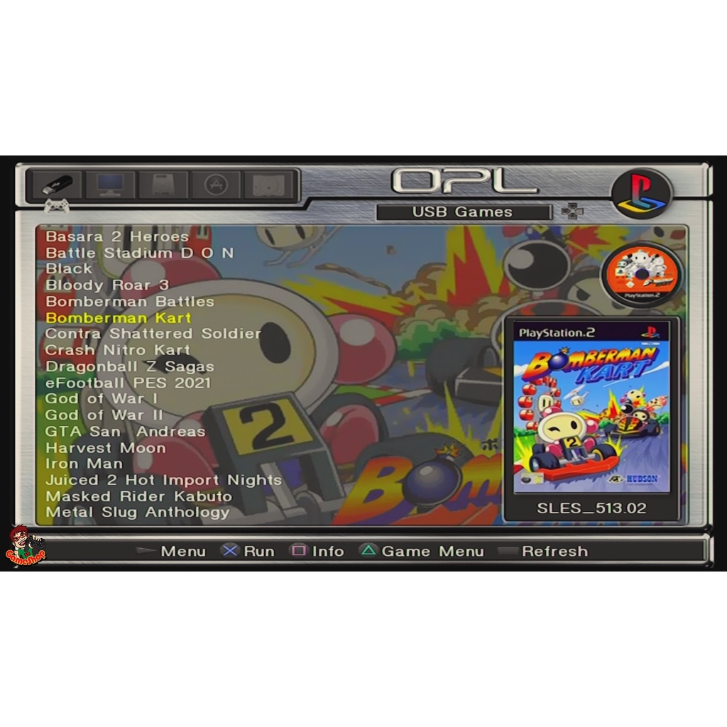 แฟลชไดร์ฟแท้+เกมเพลย์ทู 37 เกมตามภาพ และชุดพร้อมเล่นรุ่น 3 5 7 9 ไม่ต้องแปลเครื่อง ทักเลือกเกมได้