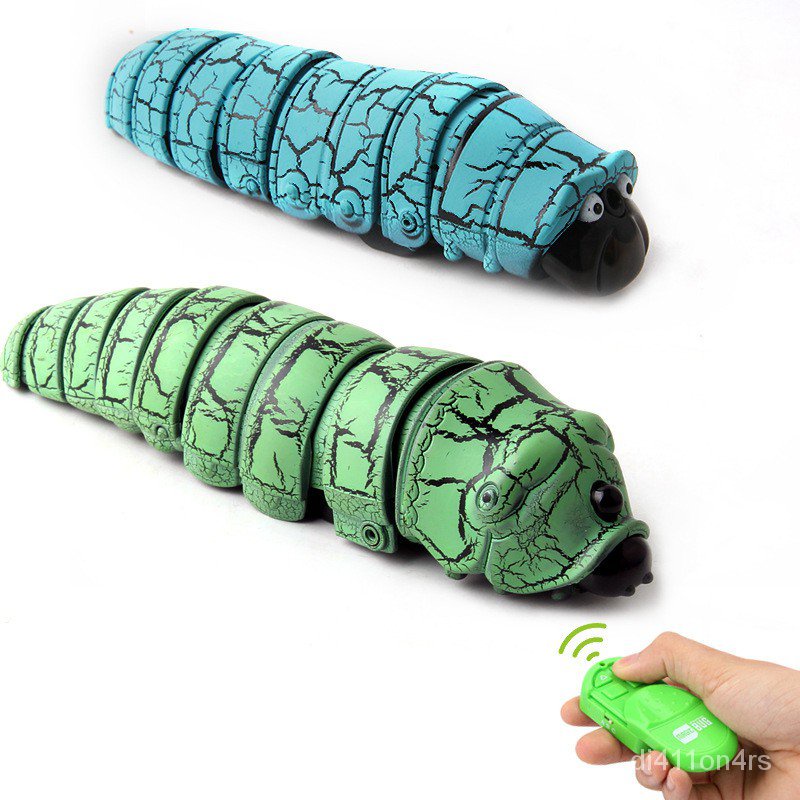 RC Caterpillar Tricky Spoof Reptiles Infrared Remote Control Ghost Bug  Electric rc Animal Toys Gifts 90SV | Shopee Thailand