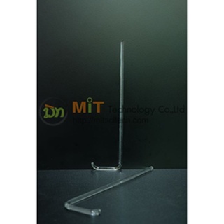 แท่งแก้วตัวแอล Boro3.3 OD6MM 6x20CM (TRIVIWAT)