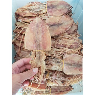 ปลาหมึกแห้งหาดวอน บางแสนไซส์ใหญ่ แพ็คละครึ่งกิโลกรัม