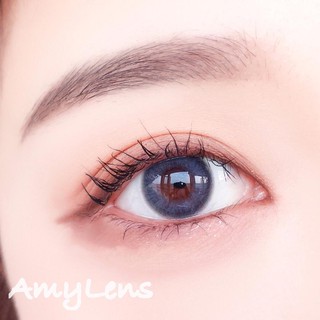 (1pair)(Nov. 21)Sweet Series,Amylens Brand,14.0mm,(power0.0-7.0),Contact Lens yearly use(blue)