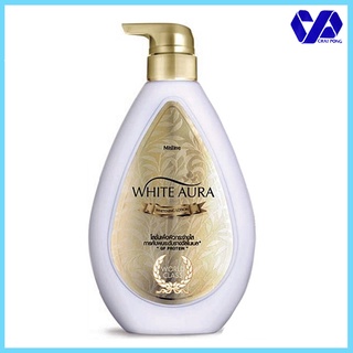 มิสทิน ไวท์ ออร่า ไวท์เทนนิ่ง โลชั่น 400 มล. Mistine White Aura Whitening Lotion 400 ml.