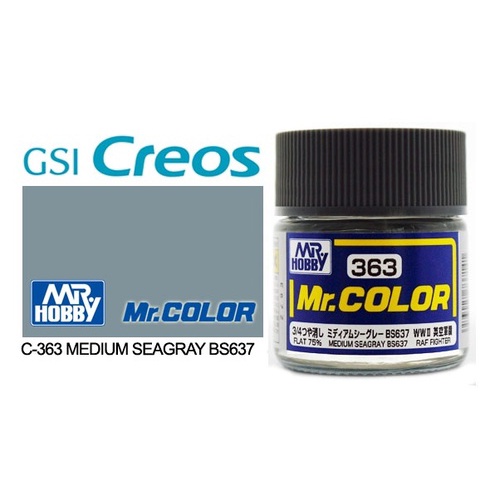 Mr Hobby Mr color C363 Mr Color RAF Medium Sea Grey BBS637