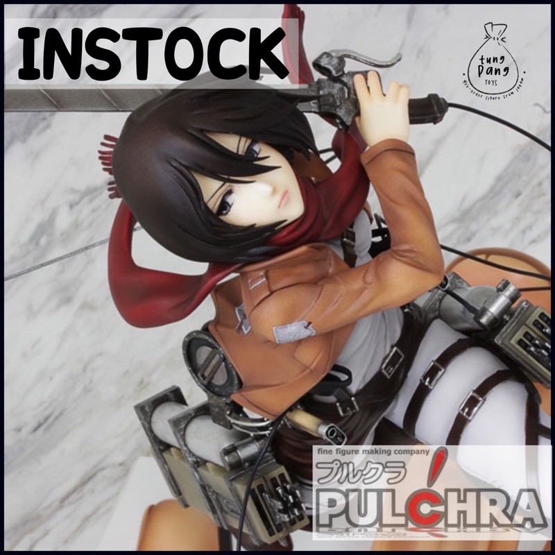 [ของแท้/พร้อมส่ง🇯🇵]มือ1✨Figure Attack on Titan - Mikasa Ackerman ผ่าพิพบไททั่น