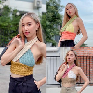 🔖Colorful sexy crop top เป๊ะปัง สุดๆ