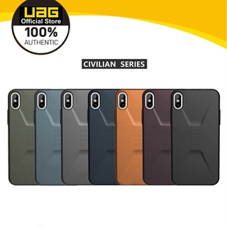 Uag เคสโทรศัพท์มือถือ ลายพลเรือน สําหรับ iPhone XS Max XR XS X iPhone 8 7 6 6s Plus SE 2020