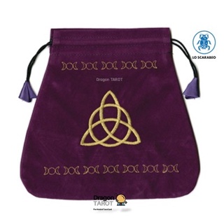 ถุงใส่ไพ่ทาโรต์กำมะหยี่ Triple Goddess Velvet Bag (ของแท้ 100%) สินค้าพร้อมส่ง ร้าน Dragon TAROT