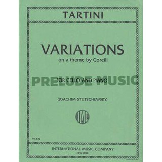 (Cello) Tartini, G: Variations On A Theme By Corel (IMC632)