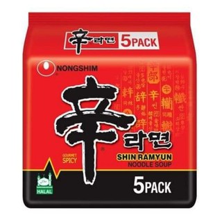 🔥🔥พร้อมส่ง​บะหมี่สำเร็จรูปเกาหลีรสซอสเห็ด​(ตรานงชิม)​ NONGSHIM