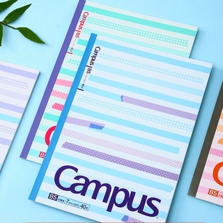 สมุด Campus ลาย Masking Tape สมุดแคมปัด สมุดโน๊ต สมุดจดแล็กเชอร์ สมุจดบันทึก สมุดมีเส้น สมุด B5