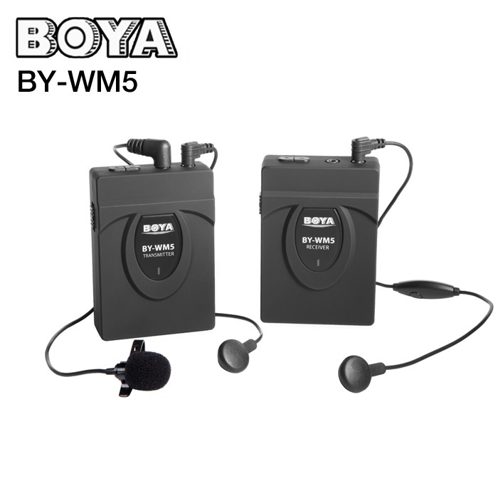 Microphone BOYA BY-WM5 UHF Pro wireless Microphone