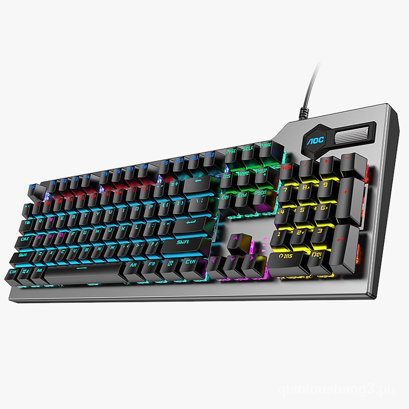 ღღ️MISS XU️OriginalAOCBusiness E-Sports Games Mechanical Keyboard Multimedia Multi-Function Macro Programming Computer #8